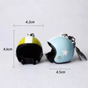 하이바 미니 가방고리 그로밋 오토바이 인형모자 키링