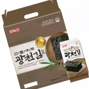 광천김 선물세트 삼육김 식탁김 명절선물 김선물세트