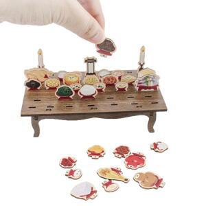 제사 차례 상차림 조립키트 제삿상 모형 미니어쳐