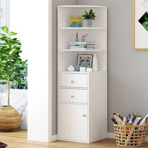 삼각 코너 선반장 틈새공간 장식장 코너장 다용도 수납 코너선반장 다목적 공간