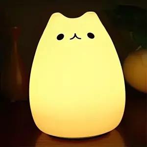 아이방 고양이 터치 수면등 캠핑등 조명 무드등 키즈