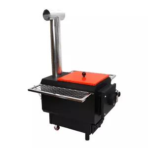 캠핑 야외용 sus재질 신일 불멍용 내열유리창 장작나무 난로 철판 그릴 화목