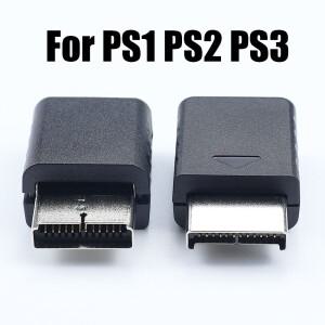 [호환품]PS1 PS2 PS3 플레이스테이션용 컴포지트 오디오 비디오 케이블 12핀 연결 포트 소켓 인터페이스 커