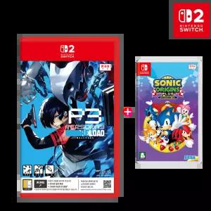 닌텐도 스위치 2 페르소나3 리로드+스위치 소닉 오리진스 플러스 세트
