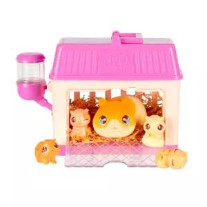 마마 서프라이즈 미니스 햄스터 인형 켄넬 하우스 베이비