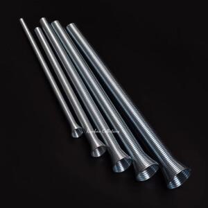 5pcs 혼합 6-16mm 수동 PVC 와이어 스프링 알루미늄 구리 파이프 벤더 커브 튜브 벤딩 장치 냉동 수리 도구