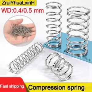 304 스테인레스 스틸 압축 스프링 Y자형 충격 흡수 리턴 와이어 직경 0.4mm/0.5mm 맞춤형 10개