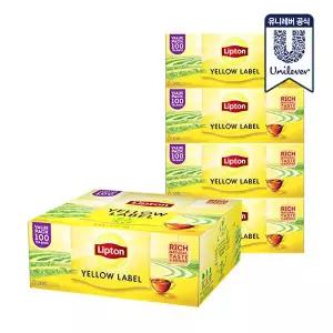 [립톤]립톤 옐로우라벨 티백 100개입 x 5개