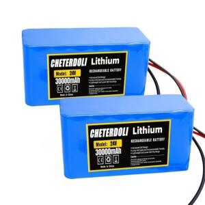 7S3P 18650 24V mAh 충전식 배터리 리튬 휠체어 자전거용 팩