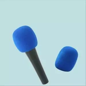 마이크 스폰지 커버 솜 파랑 Coms 마이크 스폰지 커버 솜 파랑