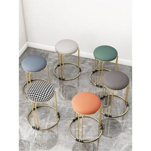 등받이없는의자 보조 깡통 미니멀리즘 1인용 진찰용 둥근 원목 체어 인테리어 나무 낮은