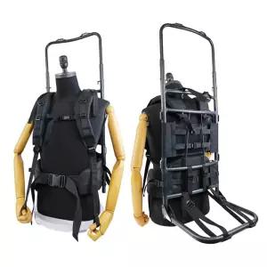 등지게 백팩 프레임 접이식 배낭 운반 블랙 농사