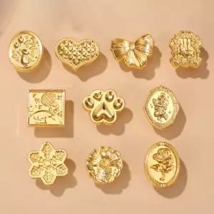 씰링 취미 원형 왁스 다꾸 청첩장 스템프 초대장 꾸미기 선물 마니또 친구 실링