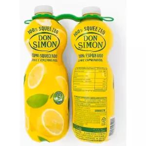 돈시몬 레몬즙 100% 1L 2개