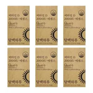 단백하루 비타민D 2000IU 담백하루 담백한하루 6개 MJ