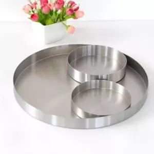 스텐 트레이 접시 배식 반찬 사각 스테인레스 특대형 가게