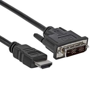 HDMI to DVI 케이블 어댑터 컨버터 비디오 코드  양방향 플스호환 노트북 PC 모니터용 3M  5M  1.5M
