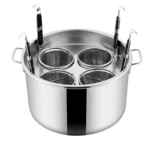 업소용 해면기 국수 냄비 가스렌지용 원형 쌀국수 전기 파스타 라멘 삶는 만두 스텐 냉면