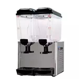 음료 식혜 2구 쥬스 냉각 디스펜서 이중 냉장 수정과 36L 냉동