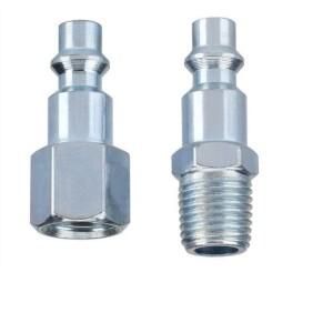 NPT 남성 여성 스레드 공압 피팅 미국 타입 에어 라인 퀵 조인트 14 인치