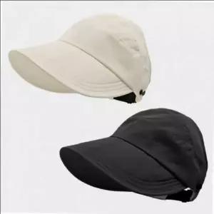 [콩심팥심]여름 썬캡 사파리 가리개 햇빛 썬바이저 물놀이 여름캡모자