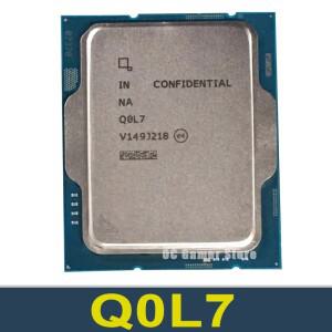I7-13700K ES 버전 Q0L7  10nm  8 + 코어  24 스레드  30MB  125W  LG호환A1700 i7  es