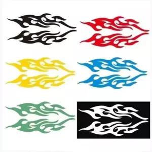 MTB 자전거 스티커 DIY 불꽃 방수 스크래치 방지 보호 프레임 스티커 도로 자전거 Paster 가드 커버 액세서