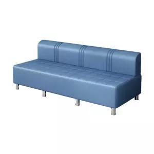 병원용 3인용 소파 미용실 업소용 로비 블랙 쇼파 대기실