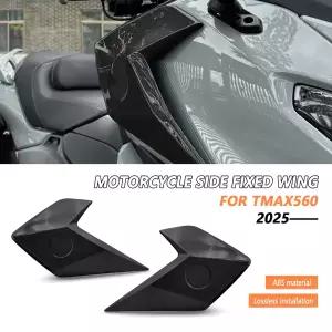 야마하 T MAX TMAX 560 2025 T-MAX560 바이크 오토바이 에어 디플렉터 사이드 윈드쉴드 사이드 윈드 디플렉