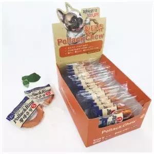 네츄럴EX 황태츄링S 20개입 1박스 반려견 수제 강아지간식 댕댕이 건강 영양식 애완