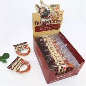 네츄럴EX 터키츄링S 20개입 1박스 반려견 수제 강아지간식 댕댕이 건강 영양식 애완