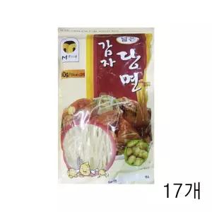엠푸드 넓은 감자당면 400g X 17개 굵은 납작당면