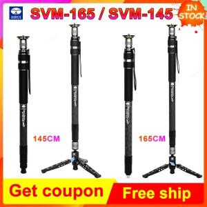 SIRUI SVM-165 원스텝 높이 조절 비디오 삼각대 카본 파이버 모노포드  카메라
