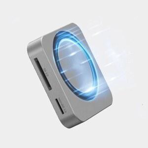 M.2 NVME SSD용 8-in-1 마그네틱 도킹 스테이션 - 4K HDMI, PD100W 충전, 노트북, 태블릿 및 휴대폰용 Type-C 3.2 허브