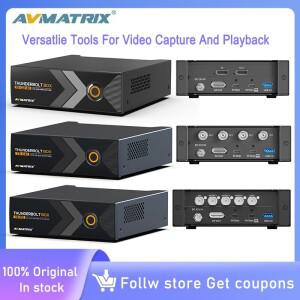 비디오 캡처 및 재생을 위한 MATRIX Versatlie 도구 -C12-4K-C41/C42-P30/P51 데이지 체인이 있는 듀얼 Thu