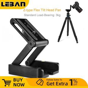 삼각대 헤드 솔루션 사진 스튜디오 카메라 Z 팬 & 틸트 플렉스 Canon Nikon DSLR 용 알루미늄 합금