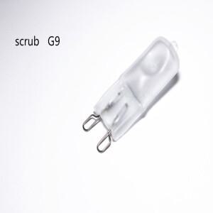 공장등5PCS 220V G9 60W 스크럽 전구   20W 유리 서리로 덥은 40W
