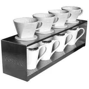 핸드드립 스테이션 카페 드리퍼 조리대 커피 원두