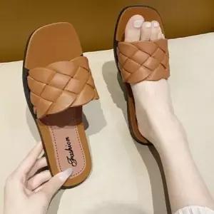 여성 와플 고급 스타일 트렌드 꼬임 사무실 간편 외출