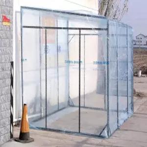 투명 텐트 벽면 사각 캐노피 온실 기타 비닐 야외 바람막이