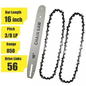 엔진톱부품 장인 에코 홈라이트용 로우 킥백 체인 체인톱 바 16인치 56 드 050 