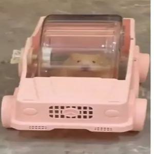 햄찌 자동차 붕붕카 쳇바퀴 휠 산책 놀이터 장난감 다중 모드 앞으로나가는 햄스터용 러닝