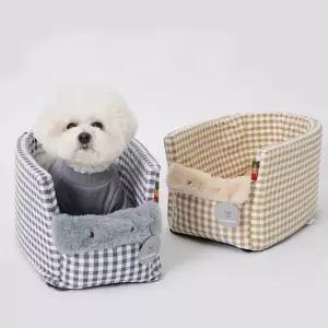 반려동물 애견 차량 카시트 강아지 고양이 이동가방 FgX1+9iaF