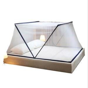 접이식 모기장 학생용 이층침대 스타일 상하단 커버 싱글 침대 가정용 설치 불필요