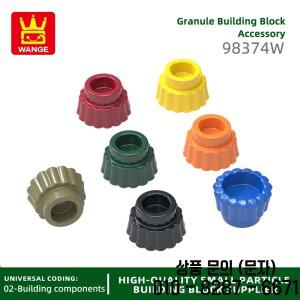 Wange 100g/1098Pcs / lot 98374W 랜턴 하단 빌딩  액세서리 벽돌 장난감 14세 이상와 호환 가능