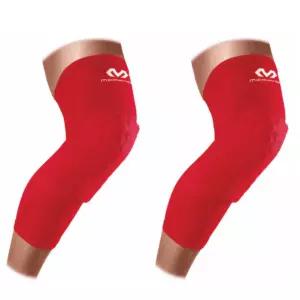 맥데이비드 무릎 보호대 서포트 슬리브 레드 S X2개
