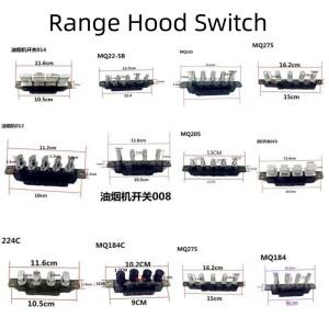 MQ165 MQ184 MQ22-5B MQ205 008 012 015 224C 5키 스위치 250VAC 4A 주방 후드 레인지 키
