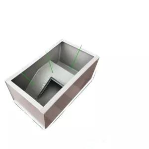 터틀텁 가정용 사육장 상자 중형 어항 배수 수조 플라스틱 애완 연못 육지거북이사육장