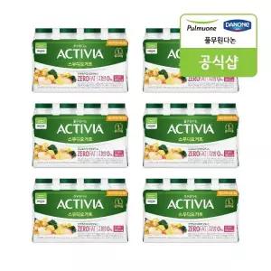 [풀무원다논] 액티비아 스무디 골드키위사과(150ml x 4입) x 6개
