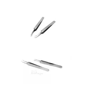 디따조아 스텐 여드름 핀셋 곡선핀셋집게 얼굴피지제거